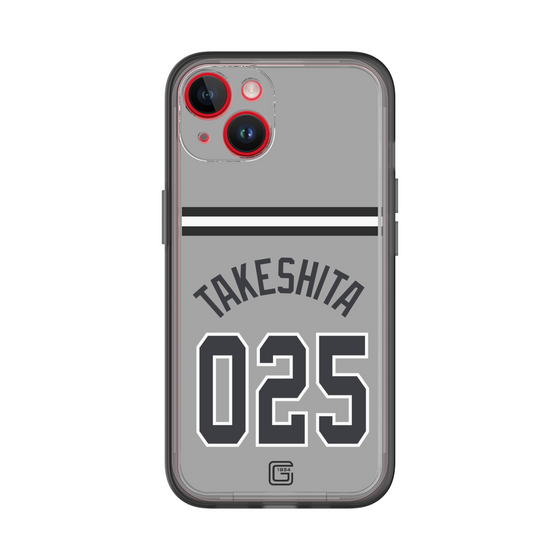 スリムプロテクションプレミアムケース［ 読売ジャイアンツ - #025 TAKESHITA - ビジター ］
