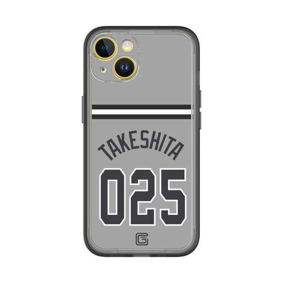 スリムプロテクションプレミアムケース［ 読売ジャイアンツ - #025 TAKESHITA - ビジター ］