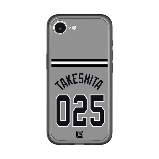 スリムプロテクションプレミアムケース［ 読売ジャイアンツ - #025 TAKESHITA - ビジター ］