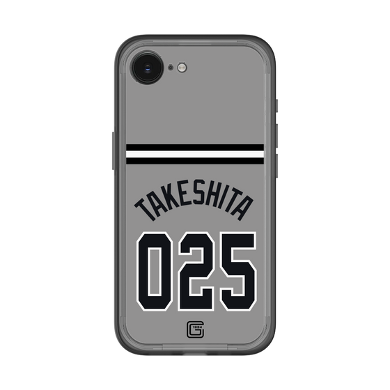 スリムプロテクションプレミアムケース［ 読売ジャイアンツ - #025 TAKESHITA - ビジター ］