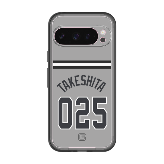 スリムプロテクションプレミアムケース［ 読売ジャイアンツ - #025 TAKESHITA - ビジター ］