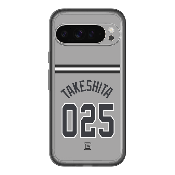 スリムプロテクションプレミアムケース［ 読売ジャイアンツ - #025 TAKESHITA - ビジター ］