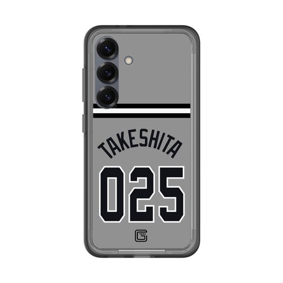 スリムプロテクションプレミアムケース［ 読売ジャイアンツ - #025 TAKESHITA - ビジター ］