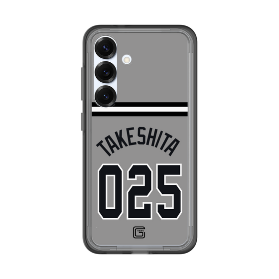 スリムプロテクションプレミアムケース［ 読売ジャイアンツ - #025 TAKESHITA - ビジター ］