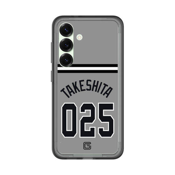 スリムプロテクションプレミアムケース［ 読売ジャイアンツ - #025 TAKESHITA - ビジター ］