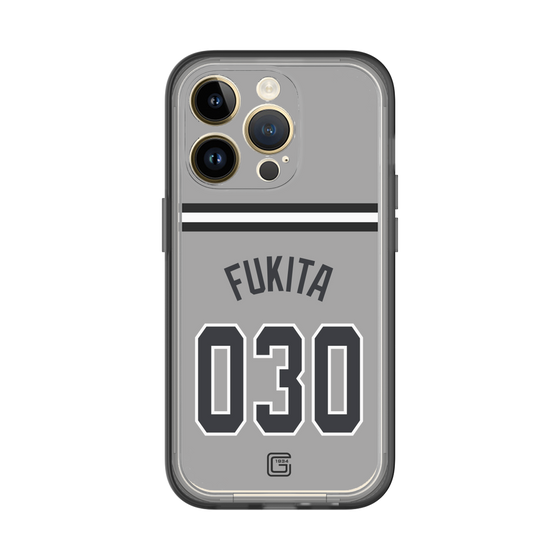 スリムプロテクションプレミアムケース［ 読売ジャイアンツ - #030 FUKITA - ビジター ］
