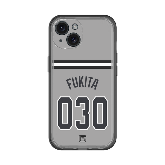 スリムプロテクションプレミアムケース［ 読売ジャイアンツ - #030 FUKITA - ビジター ］
