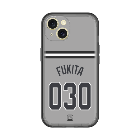スリムプロテクションプレミアムケース［ 読売ジャイアンツ - #030 FUKITA - ビジター ］