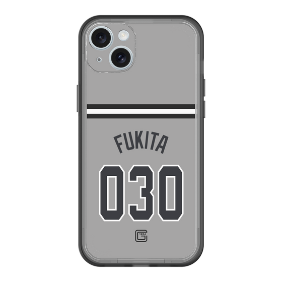 スリムプロテクションプレミアムケース［ 読売ジャイアンツ - #030 FUKITA - ビジター ］