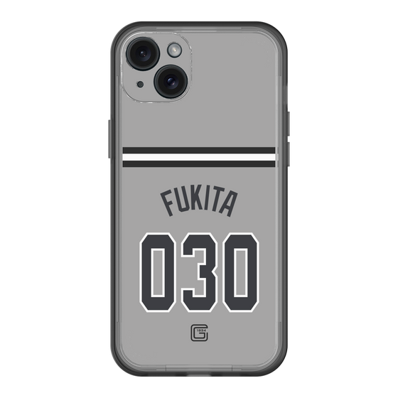 スリムプロテクションプレミアムケース［ 読売ジャイアンツ - #030 FUKITA - ビジター ］