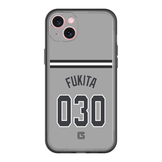 スリムプロテクションプレミアムケース［ 読売ジャイアンツ - #030 FUKITA - ビジター ］