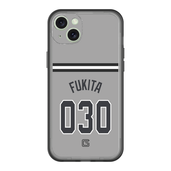 スリムプロテクションプレミアムケース［ 読売ジャイアンツ - #030 FUKITA - ビジター ］