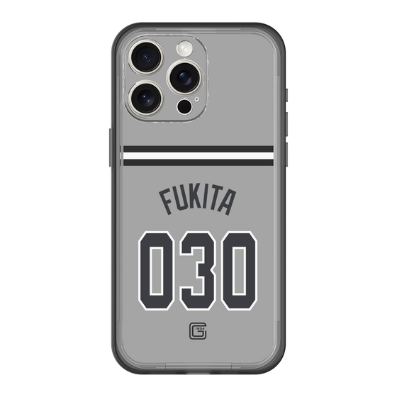 スリムプロテクションプレミアムケース［ 読売ジャイアンツ - #030 FUKITA - ビジター ］