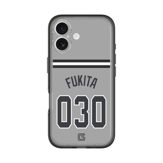スリムプロテクションプレミアムケース［ 読売ジャイアンツ - #030 FUKITA - ビジター ］