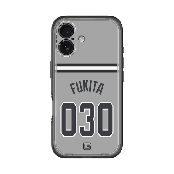 スリムプロテクションプレミアムケース［ 読売ジャイアンツ - #030 FUKITA - ビジター ］