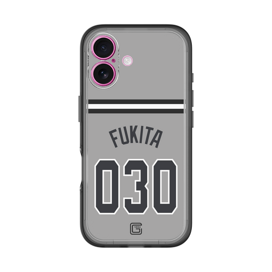 スリムプロテクションプレミアムケース［ 読売ジャイアンツ - #030 FUKITA - ビジター ］