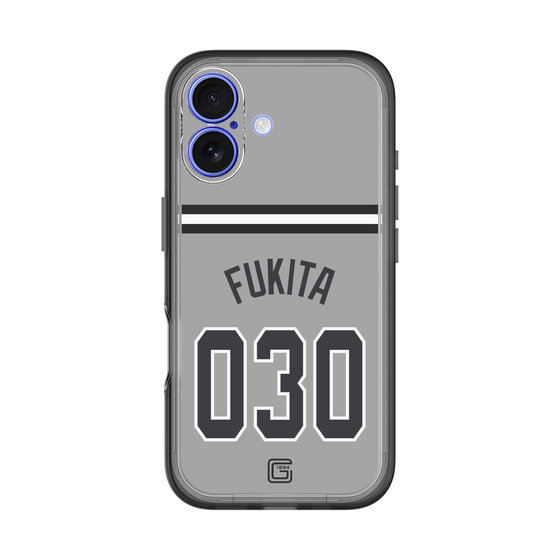 スリムプロテクションプレミアムケース［ 読売ジャイアンツ - #030 FUKITA - ビジター ］
