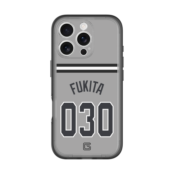 スリムプロテクションプレミアムケース［ 読売ジャイアンツ - #030 FUKITA - ビジター ］