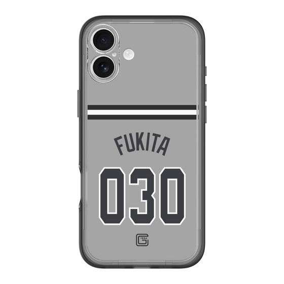 スリムプロテクションプレミアムケース［ 読売ジャイアンツ - #030 FUKITA - ビジター ］
