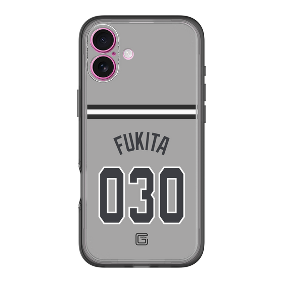 スリムプロテクションプレミアムケース［ 読売ジャイアンツ - #030 FUKITA - ビジター ］