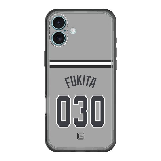 スリムプロテクションプレミアムケース［ 読売ジャイアンツ - #030 FUKITA - ビジター ］