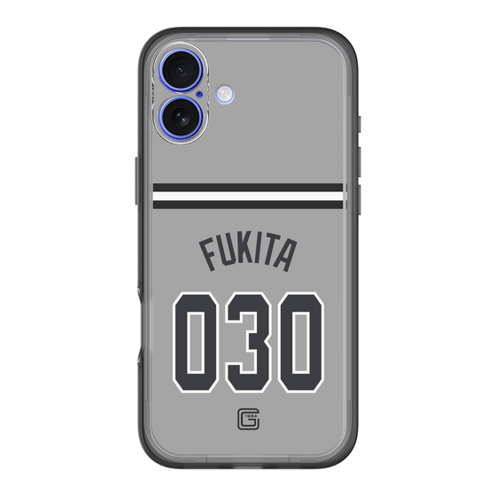 スリムプロテクションプレミアムケース［ 読売ジャイアンツ - #030 FUKITA - ビジター ］