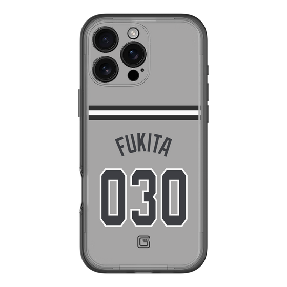 スリムプロテクションプレミアムケース［ 読売ジャイアンツ - #030 FUKITA - ビジター ］