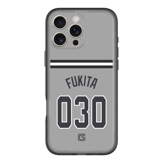 スリムプロテクションプレミアムケース［ 読売ジャイアンツ - #030 FUKITA - ビジター ］