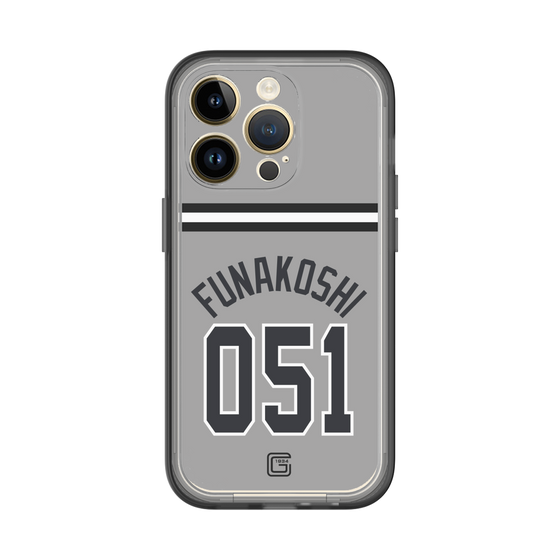 スリムプロテクションプレミアムケース［ 読売ジャイアンツ - #051 NAOE - ビジター ］