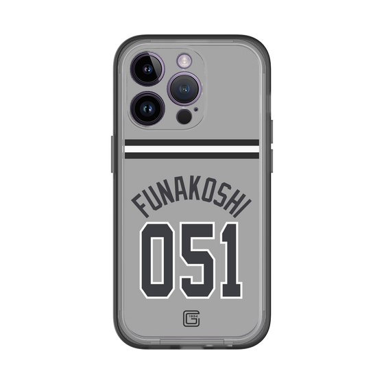 スリムプロテクションプレミアムケース［ 読売ジャイアンツ - #051 NAOE - ビジター ］
