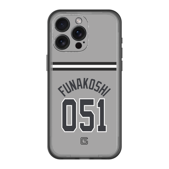 スリムプロテクションプレミアムケース［ 読売ジャイアンツ - #051 NAOE - ビジター ］