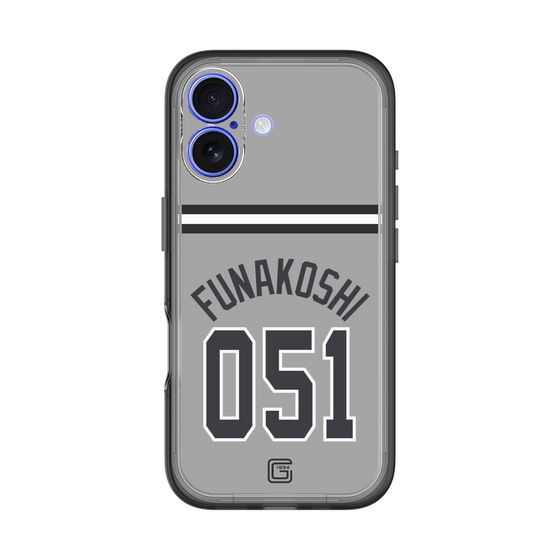 スリムプロテクションプレミアムケース［ 読売ジャイアンツ - #051 NAOE - ビジター ］