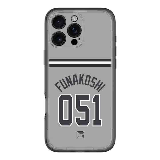 スリムプロテクションプレミアムケース［ 読売ジャイアンツ - #051 NAOE - ビジター ］