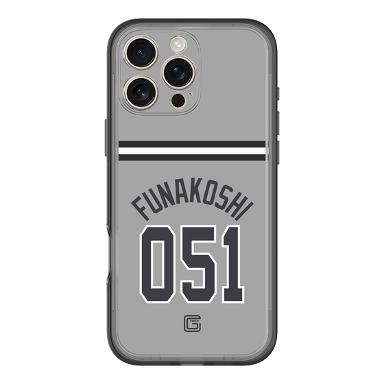 スリムプロテクションプレミアムケース［ 読売ジャイアンツ - #051 NAOE - ビジター ］