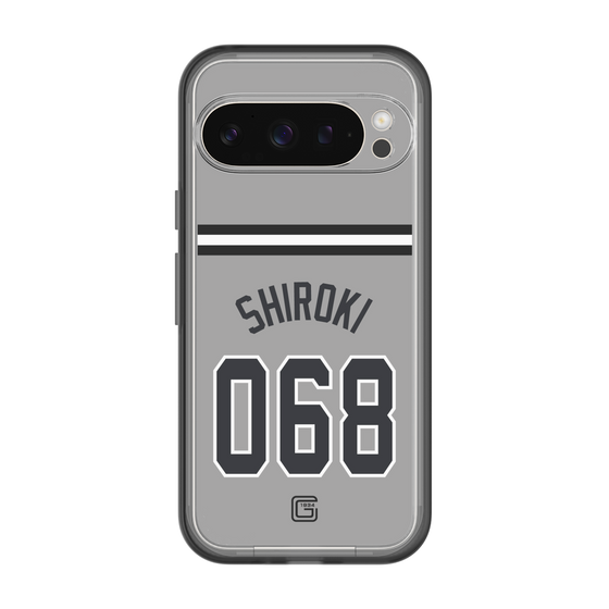 スリムプロテクションプレミアムケース［ 読売ジャイアンツ - #068 SHIROKI - ビジター ］