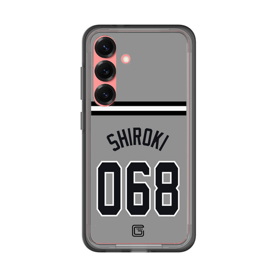 スリムプロテクションプレミアムケース［ 読売ジャイアンツ - #068 SHIROKI - ビジター ］