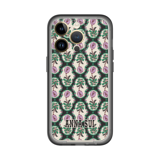 スリムプロテクションプレミアムケース［ ANNA SUI - ROSE CAMEO ］