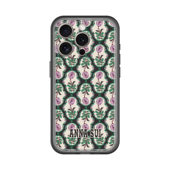 スリムプロテクションプレミアムケース［ ANNA SUI - ROSE CAMEO ］