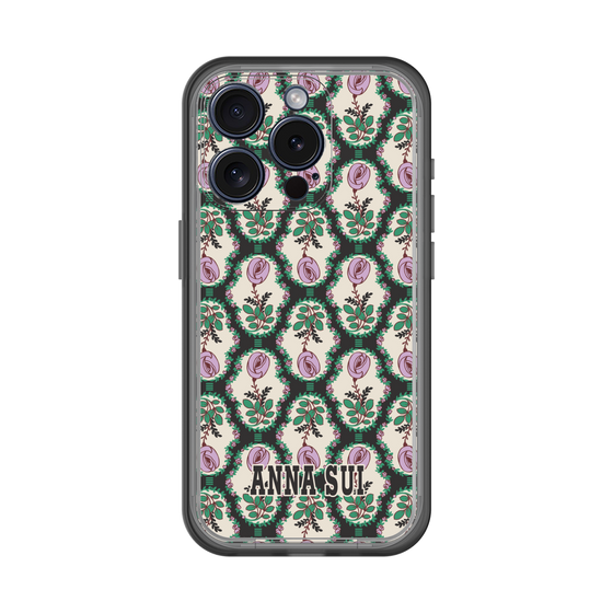 スリムプロテクションプレミアムケース［ ANNA SUI - ROSE CAMEO ］