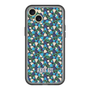 スリムプロテクションプレミアムケース［ ANNA SUI - HEARTS VINE - BLUE ］