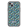 スリムプロテクションプレミアムケース［ ANNA SUI - HEARTS VINE - BLUE ］