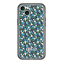 スリムプロテクションプレミアムケース［ ANNA SUI - HEARTS VINE - BLUE ］