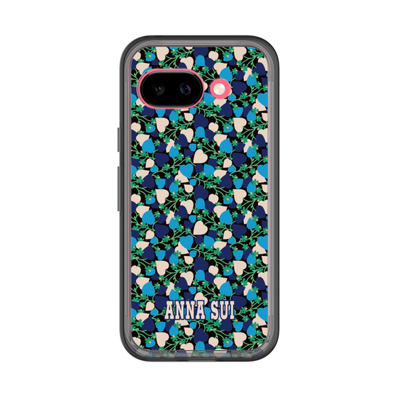 スリムプロテクションプレミアムケース［ ANNA SUI - HEARTS VINE - BLUE ］