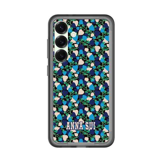 スリムプロテクションプレミアムケース［ ANNA SUI - HEARTS VINE - BLUE ］
