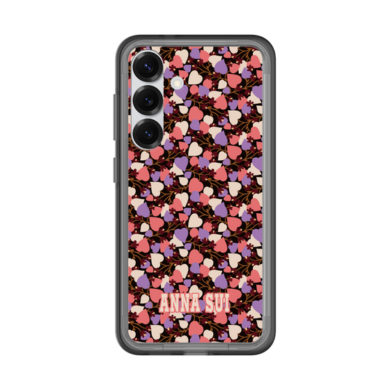 スリムプロテクションプレミアムケース［ ANNA SUI - HEARTS VINE - PINK ］