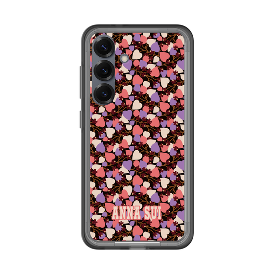 スリムプロテクションプレミアムケース［ ANNA SUI - HEARTS VINE - PINK ］