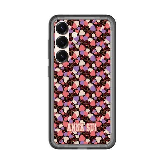 スリムプロテクションプレミアムケース［ ANNA SUI - HEARTS VINE - PINK ］