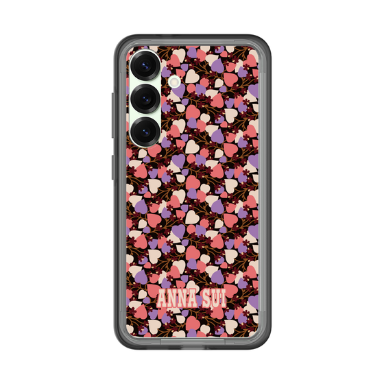 スリムプロテクションプレミアムケース［ ANNA SUI - HEARTS VINE - PINK ］