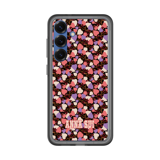 スリムプロテクションプレミアムケース［ ANNA SUI - HEARTS VINE - PINK ］
