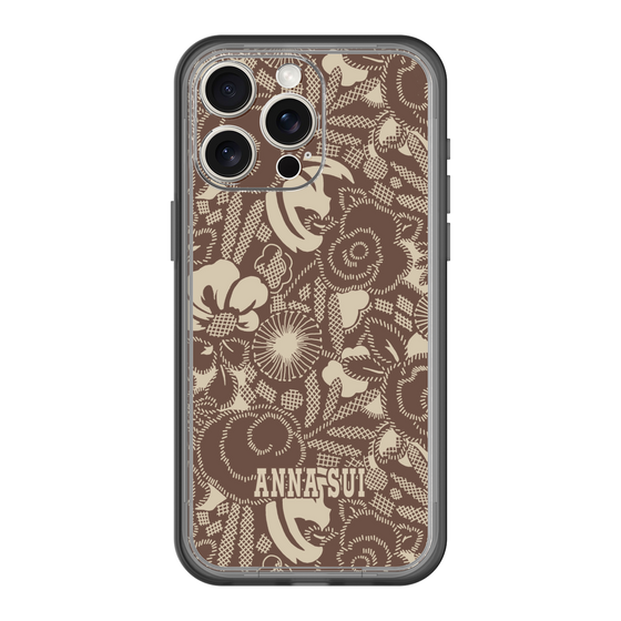 スリムプロテクションプレミアムケース［ ANNA SUI - STITCHED FLORAL ］